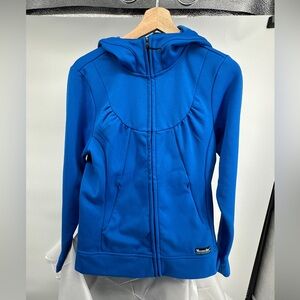 Moose Jaw Outfitters Zip Up Hoodie  Blue Super Fun Feminine